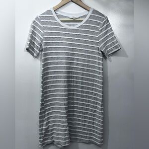 Striped Gray Women's Dress